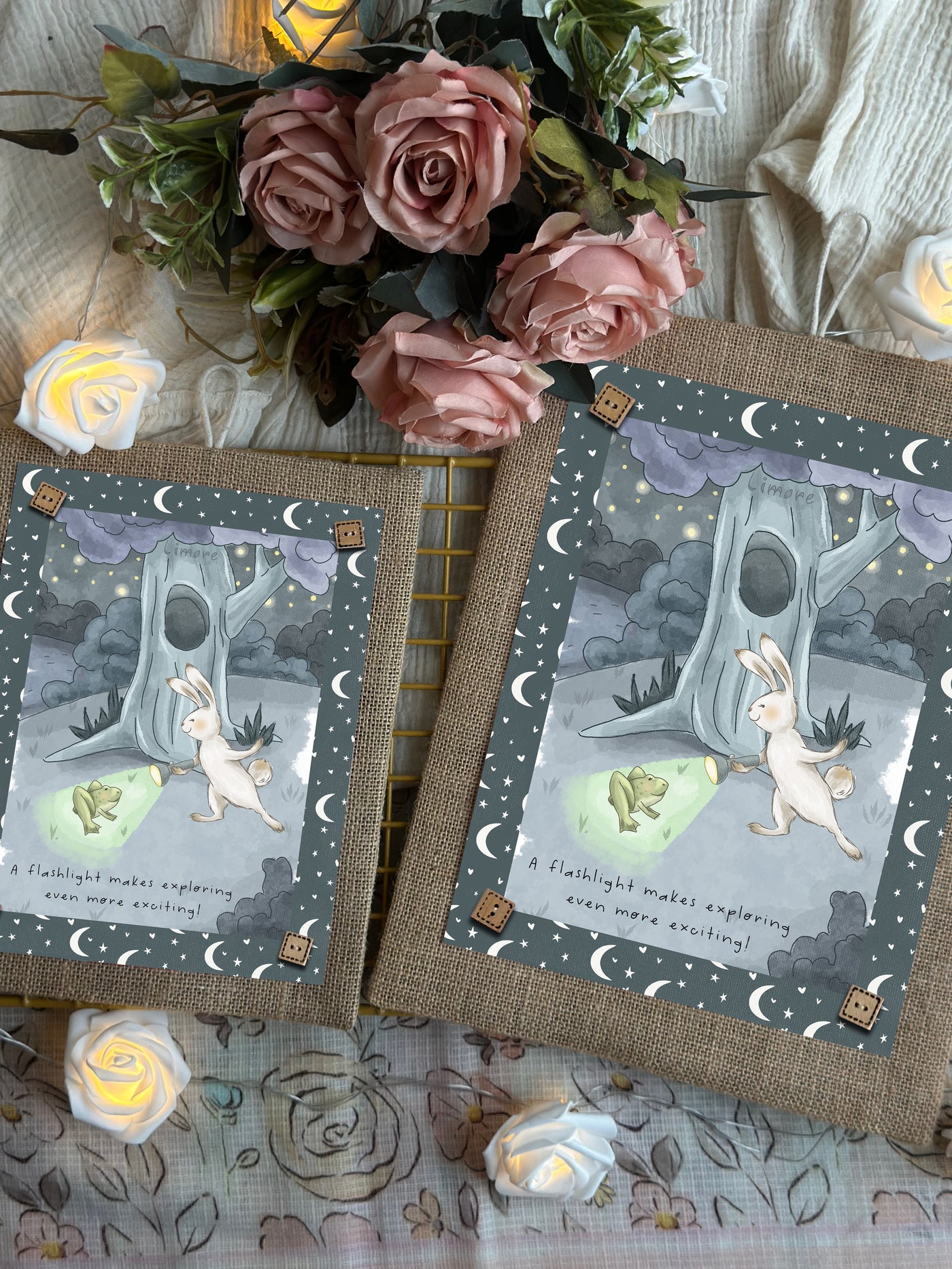 Bunny and the Torch Wall Art