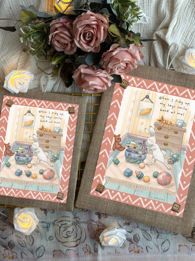 Bunny’s Clean-Up Time Wall Art