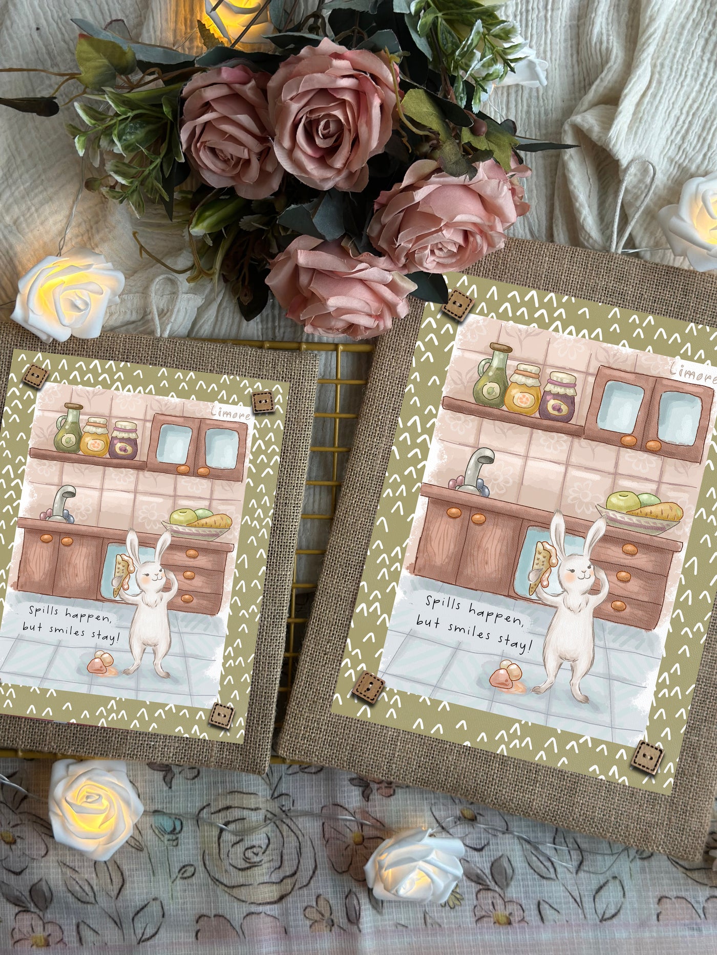 Bunny’s Little Oops Wall Art