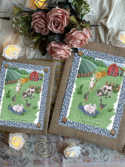 Bunny’s Farm Day Fun Wall Art