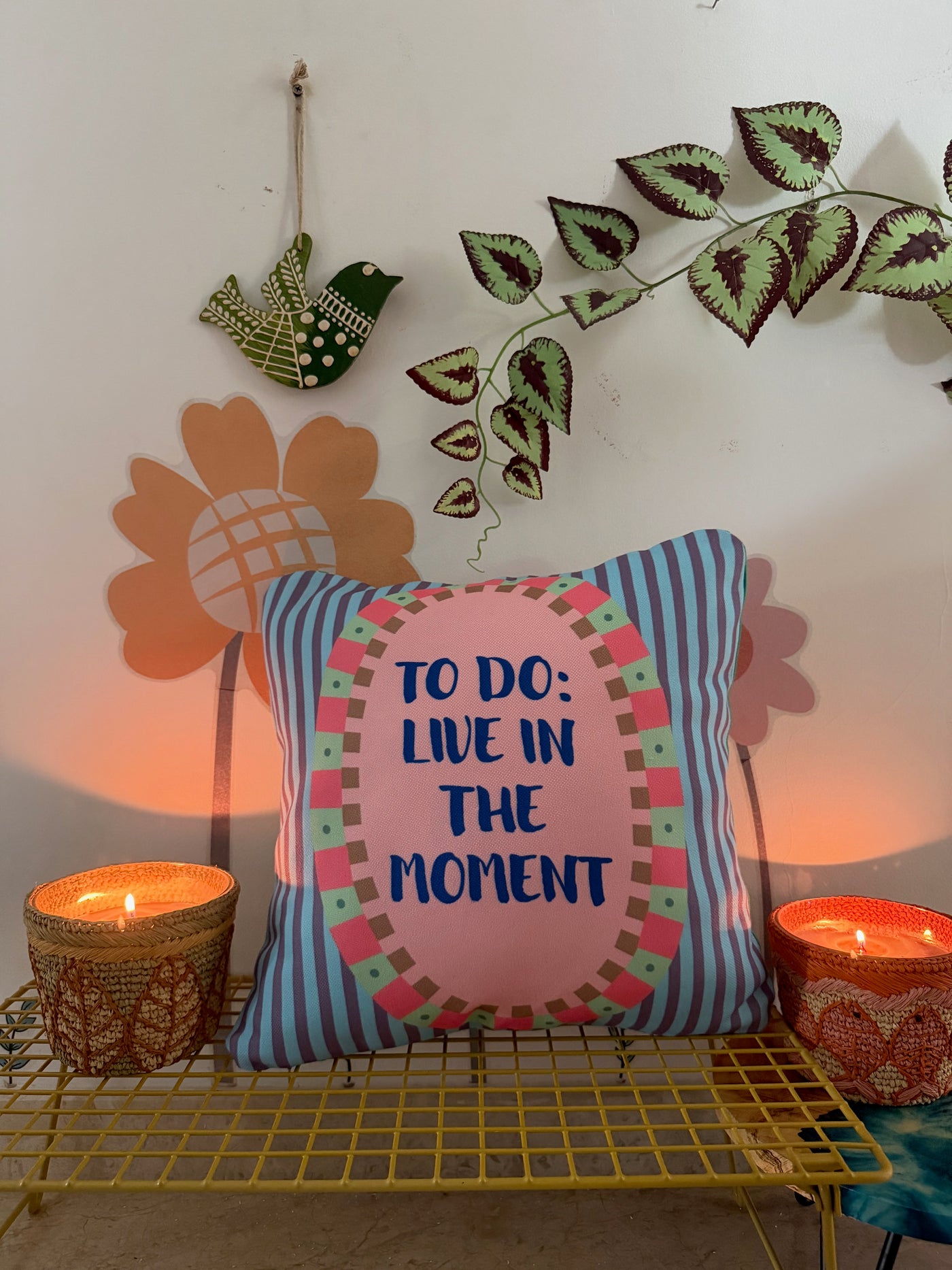 Live in the Moment Cushion