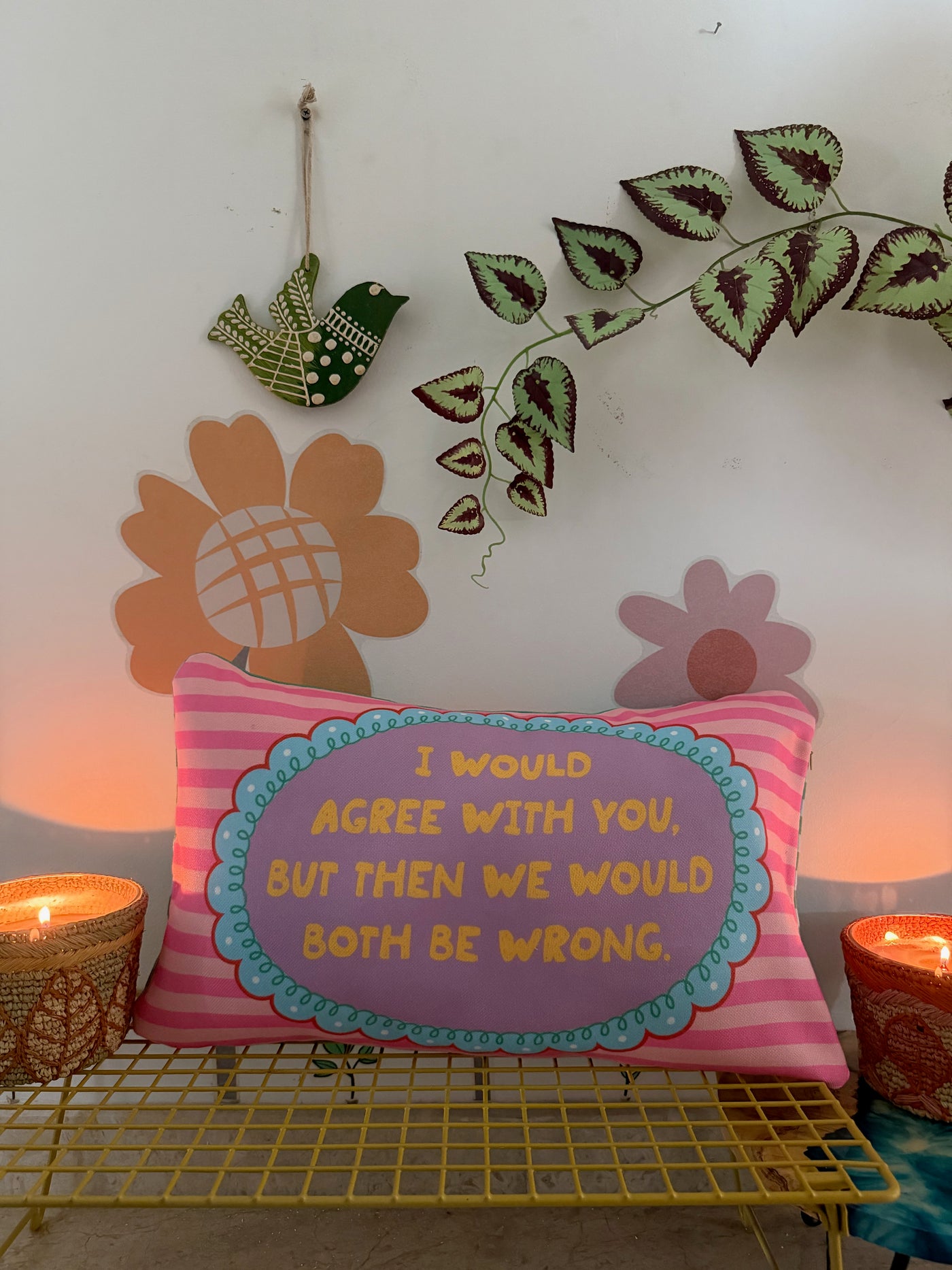 The Witty Comeback Cushion