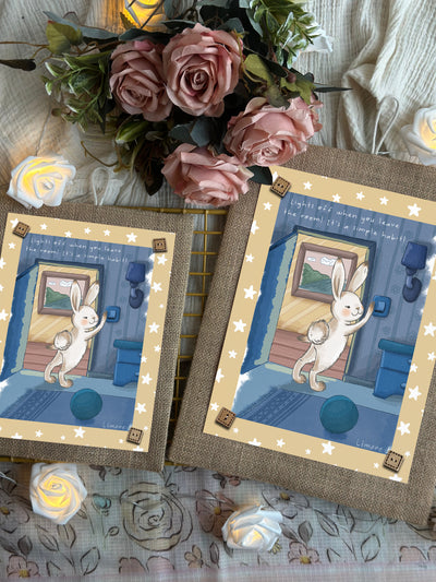 Bunny’s Power Saver Wall Art
