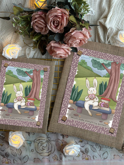 Bunny’s Donut Delight Wall Art