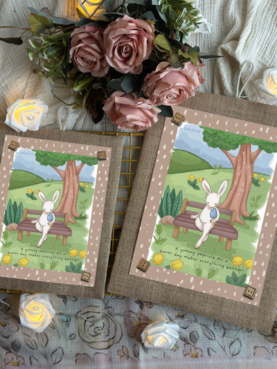 Bunny’s Popsicle Fun Wall Art