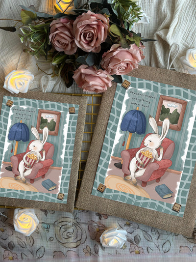 Bunny’s Popcorn Fun Wall Art