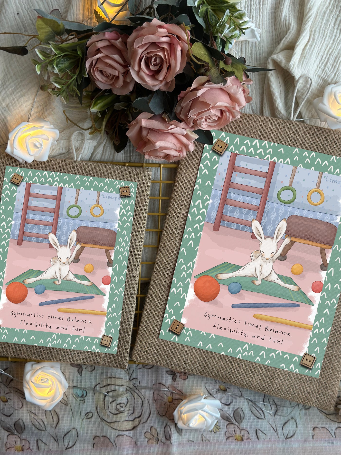 Balance Bunny Wall Art