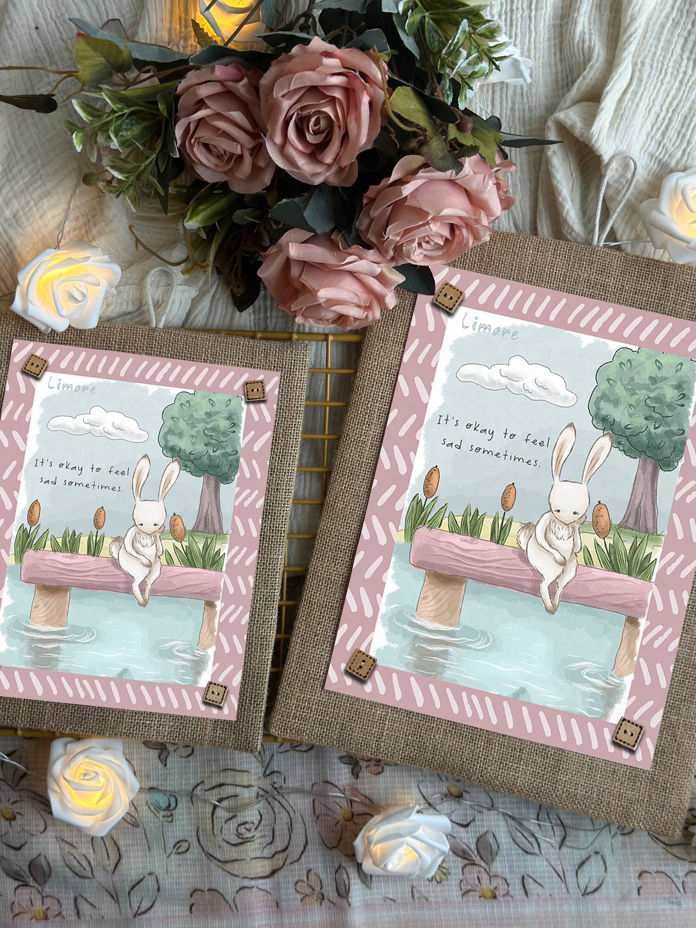 Bunny's Quiet Moment Wall Art