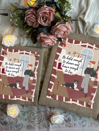 Courage to Try Boho Wall Art