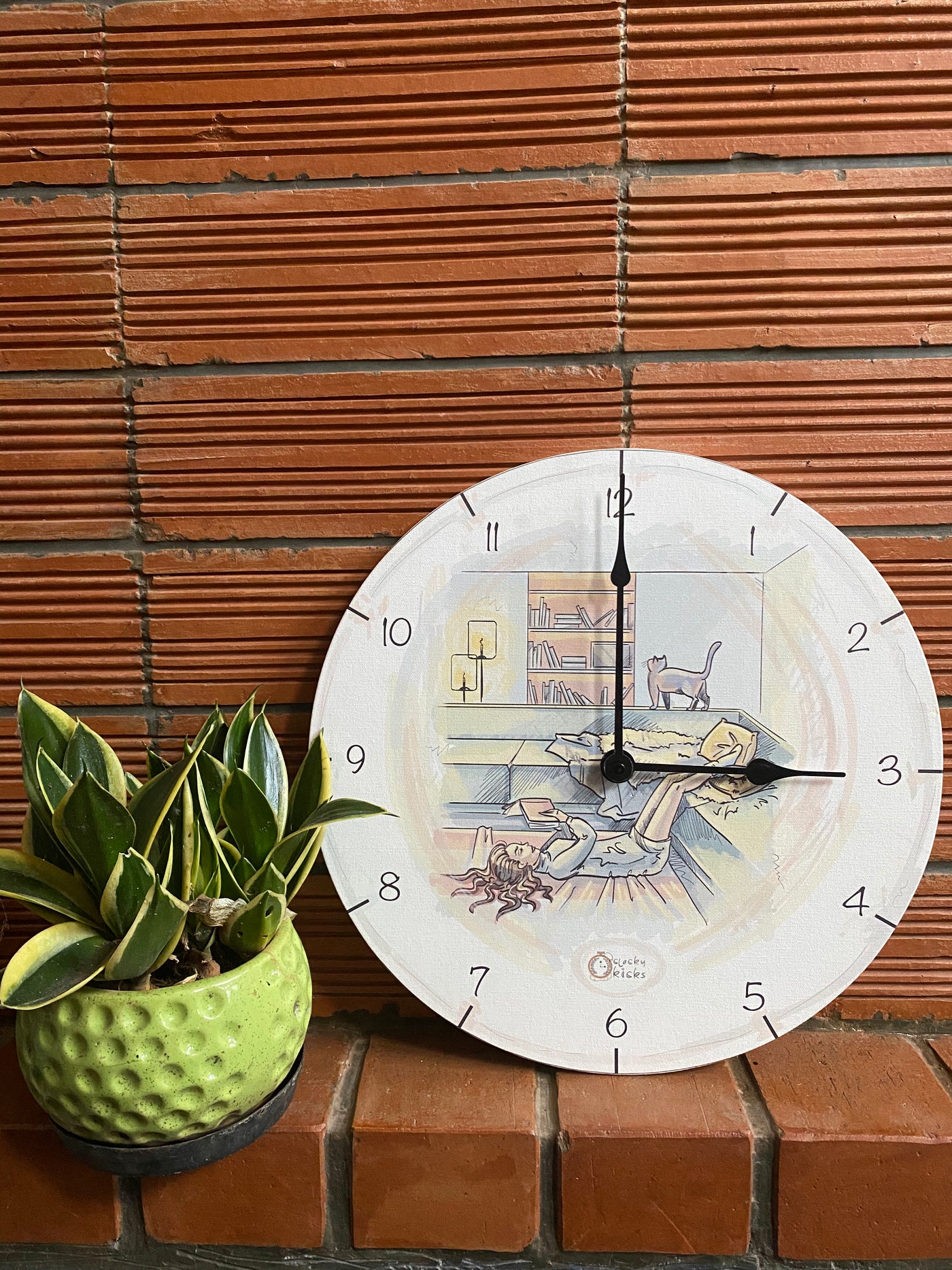 Reading Retreat Clock