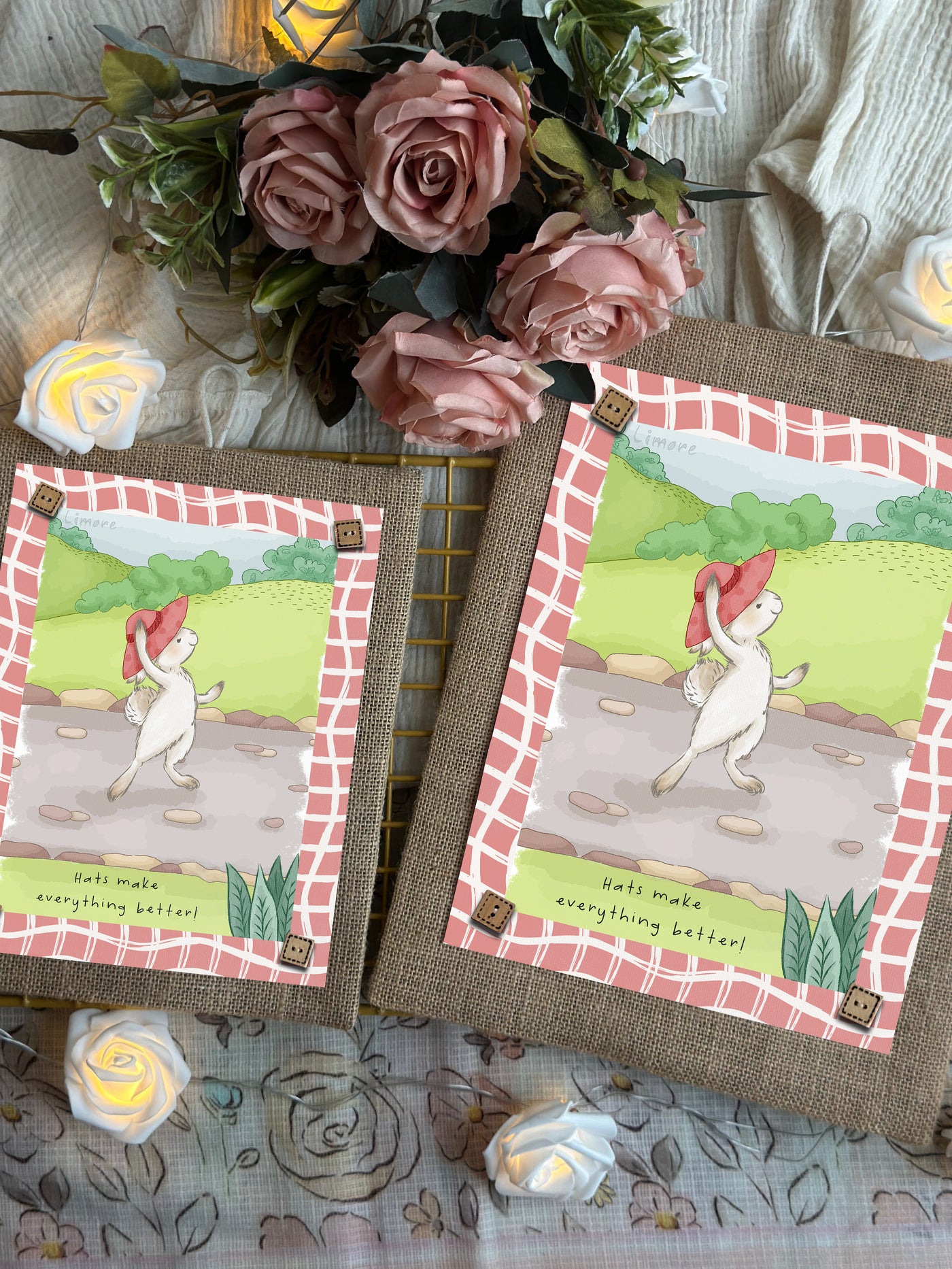 Bunny in Style Wall Art