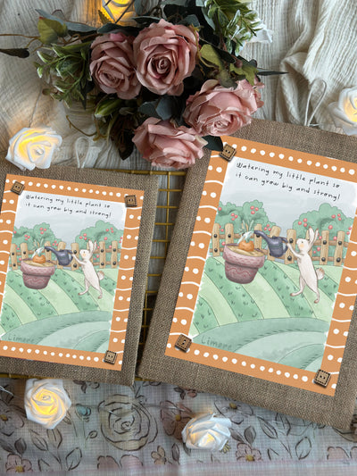 Bunny’s Garden Day Wall Art