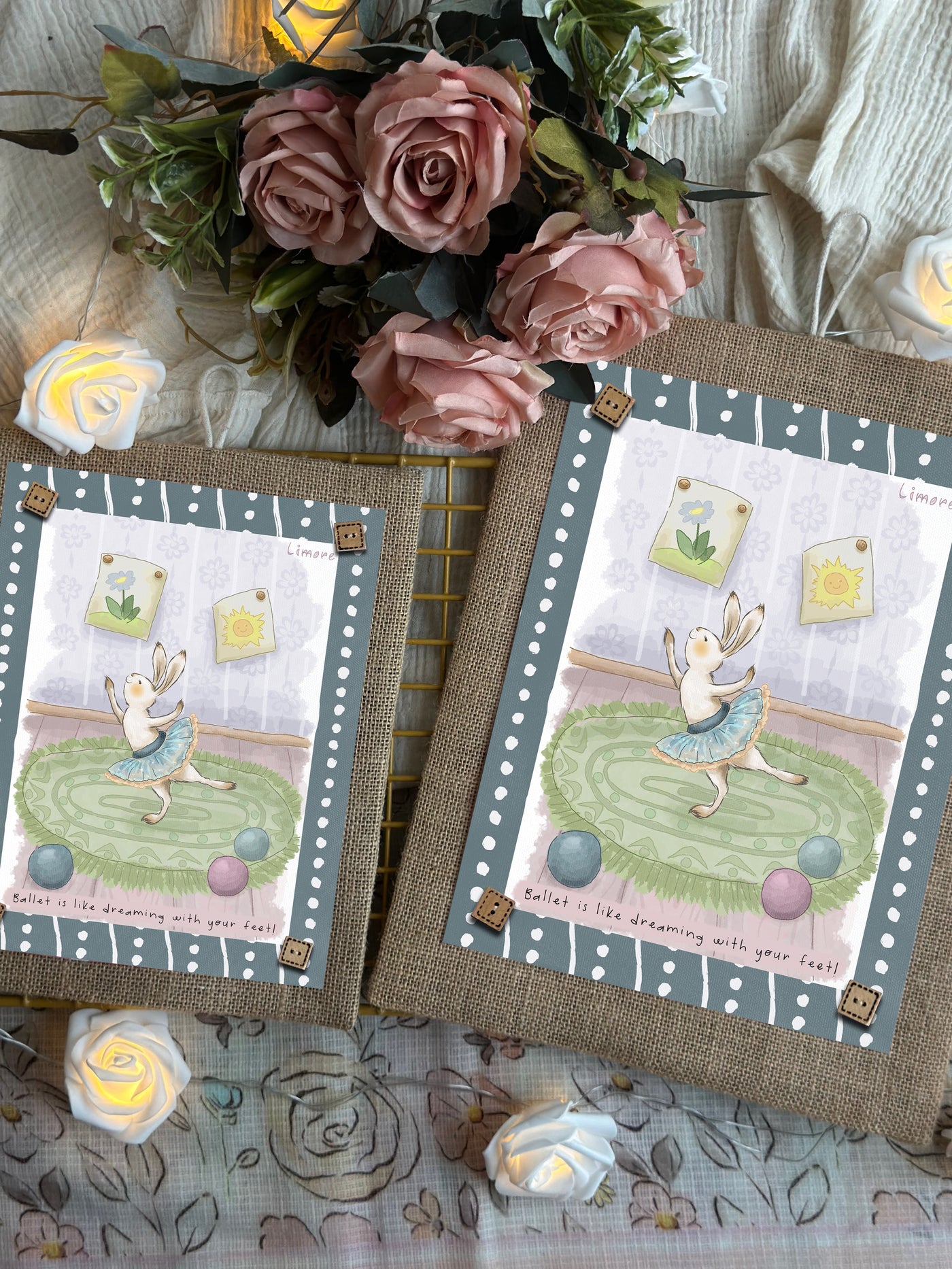 Little Ballerina Wall Art