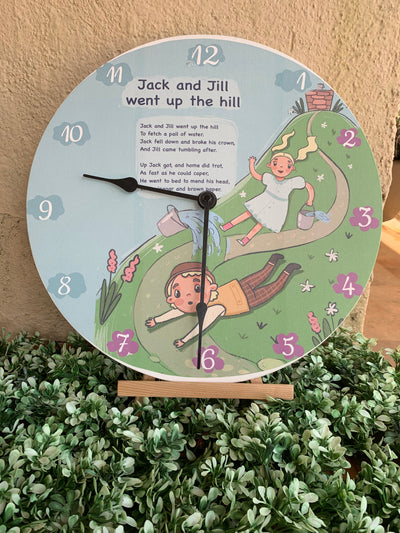 Jack and Jill Clock