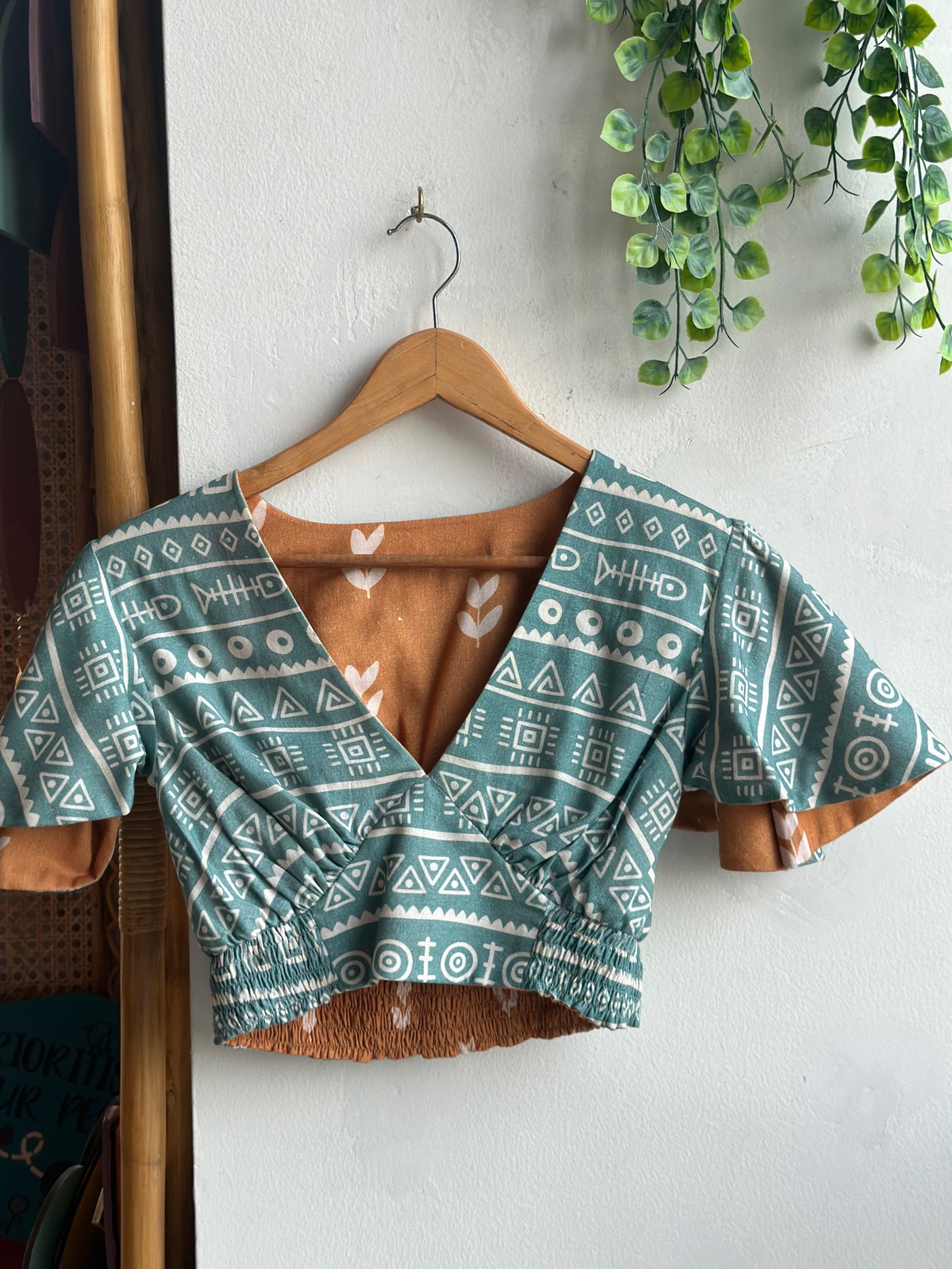 Sage Reversible Flutter and Flow Bralette