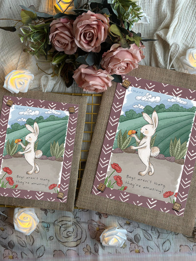 Bunny & Little Bug Wall Art