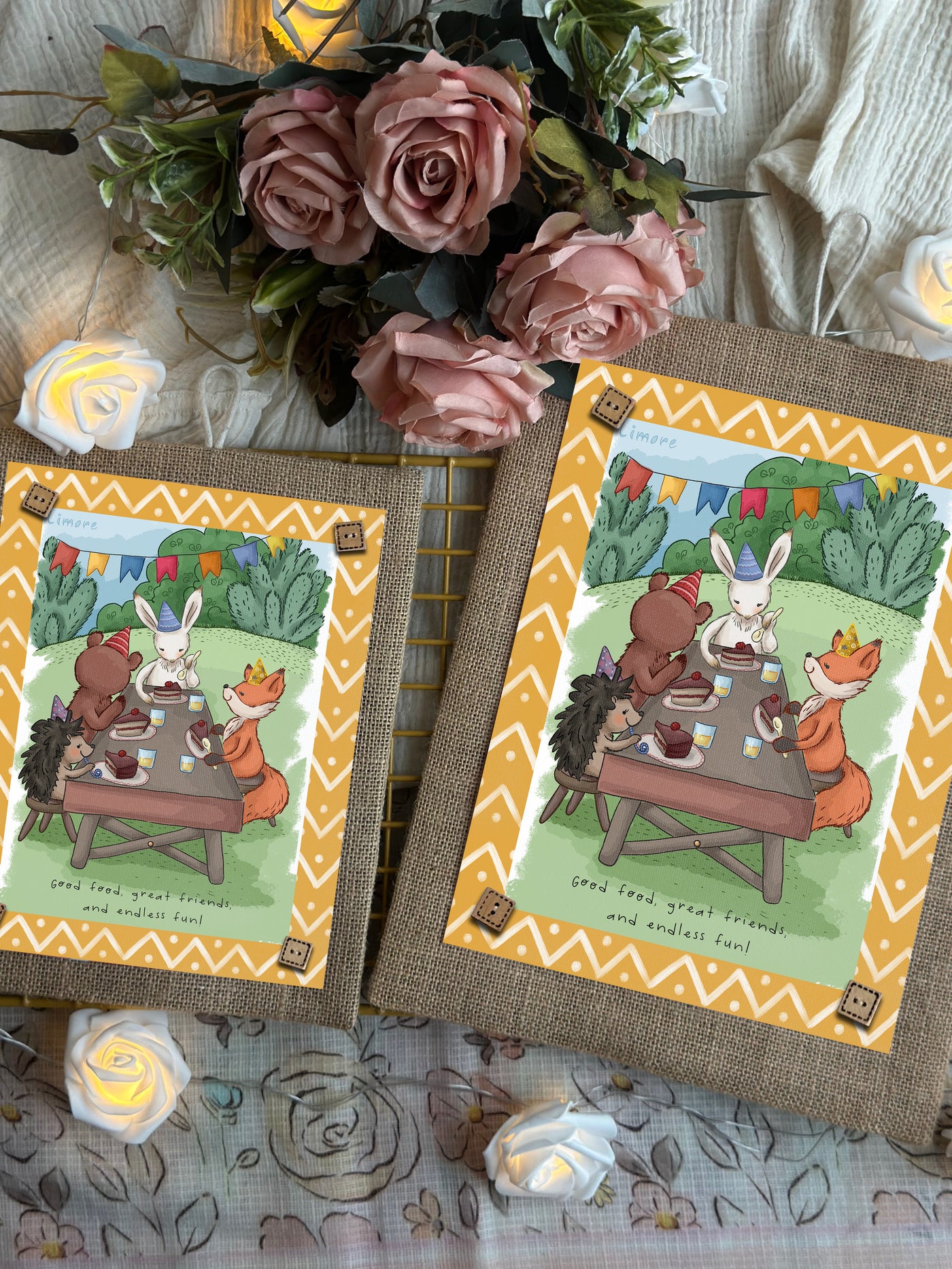 Picnic with Pals Wall Art