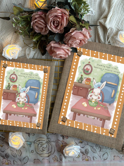 Little Chef Bunny Wall Art