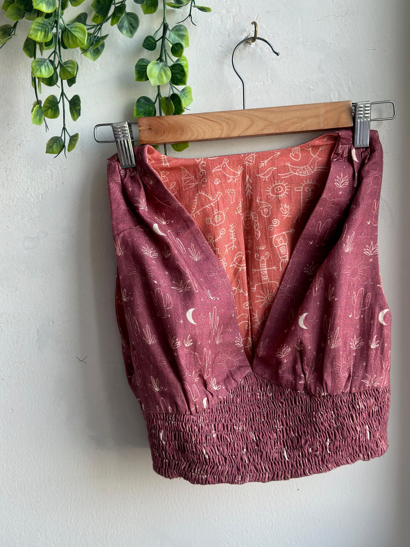 Terracotta Reversible Plunge Panache Bralette