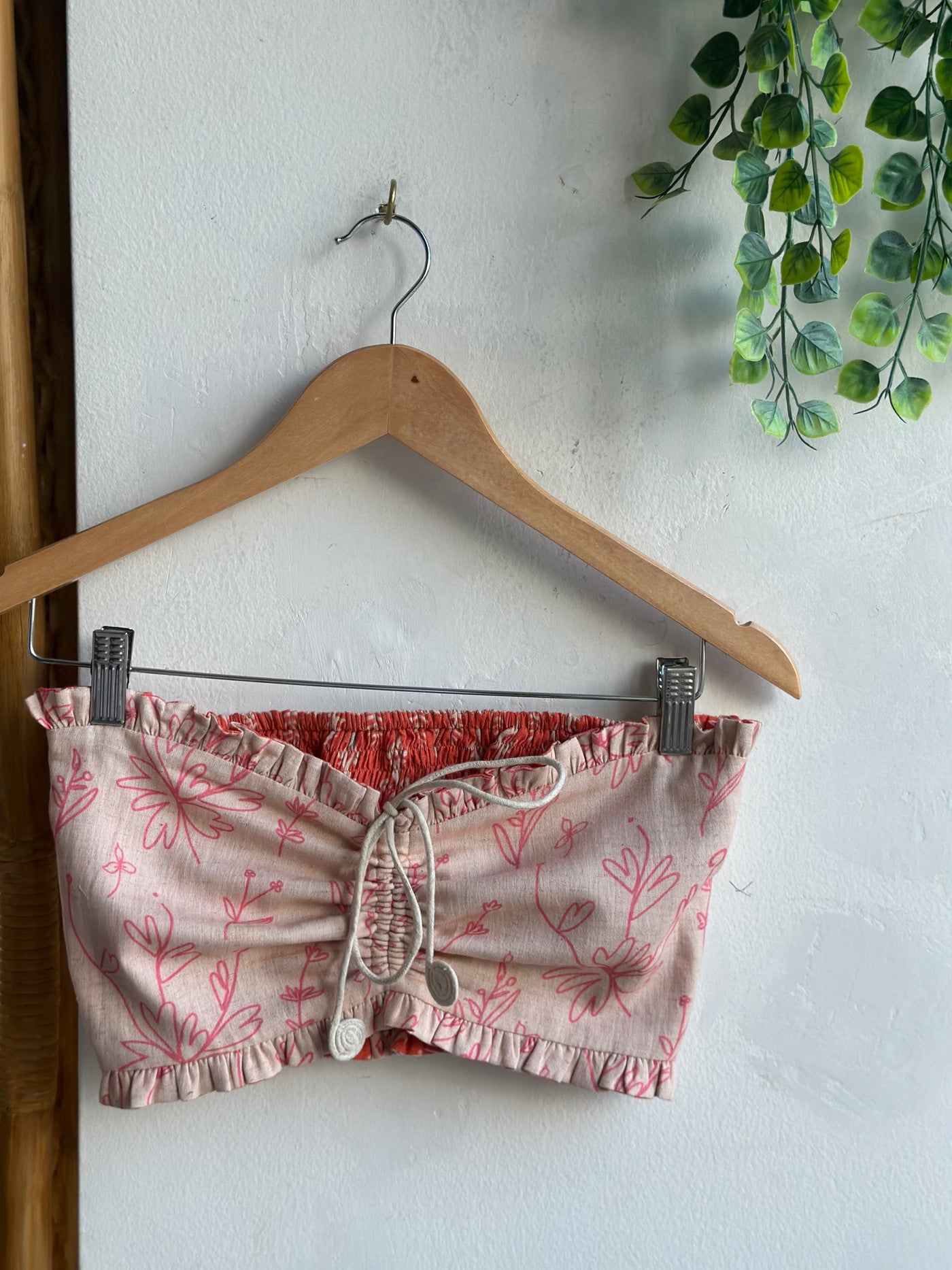 Fiery Orange Reversible Butterfly Kiss Bralette