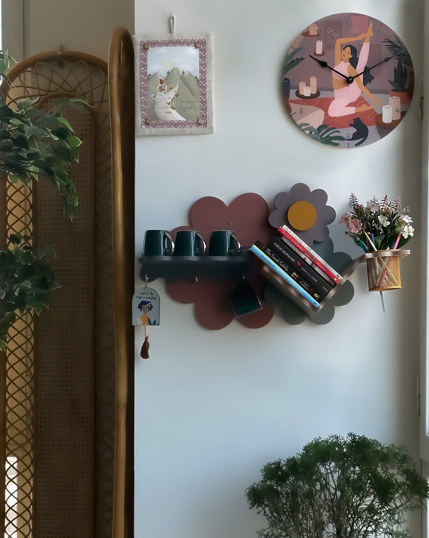 Trio Bloom Wall Shelf