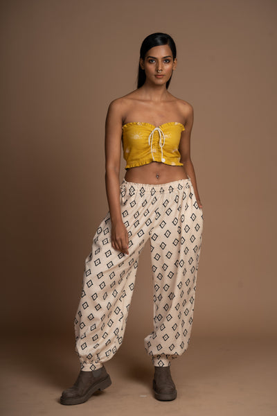 Yellow Reversible Butterfly Kiss Bralette