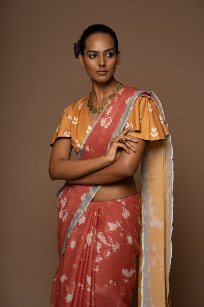 Burnt Sienna Kota Sari