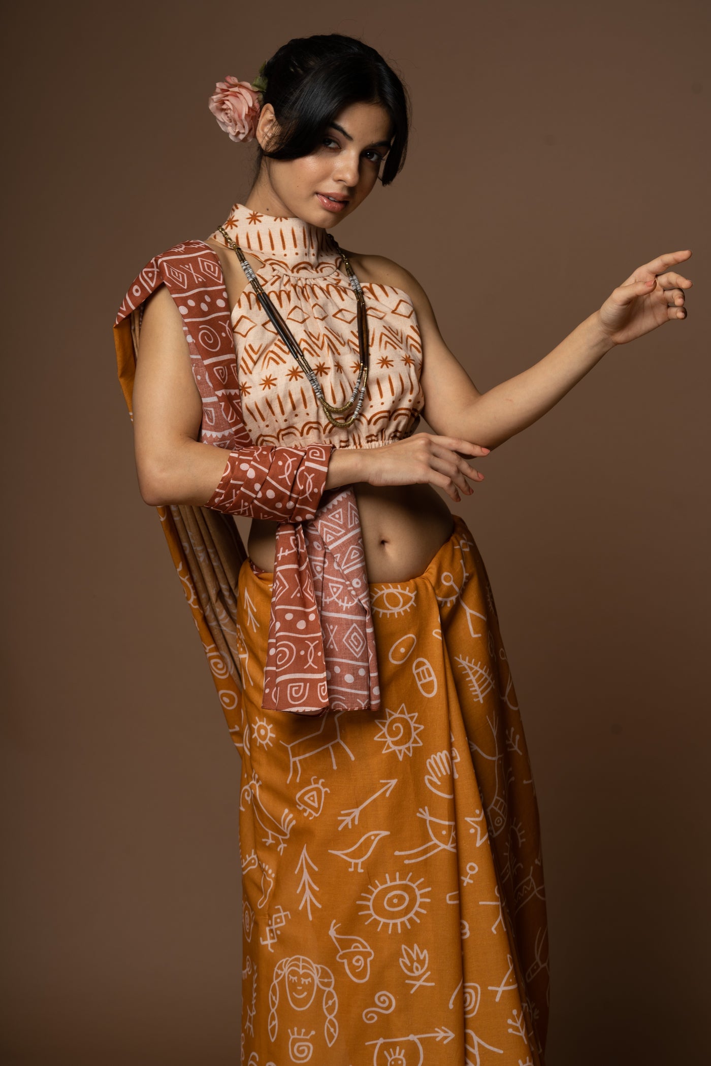 Nomadic Spirit Cotton Sari