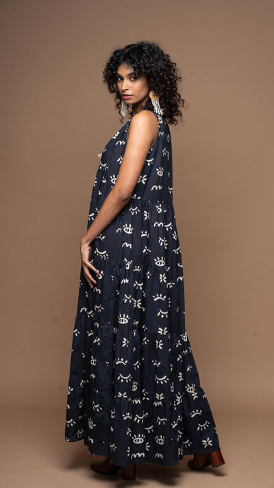 Bohemian Breeze Long Maxi Dress in Sometimes I see