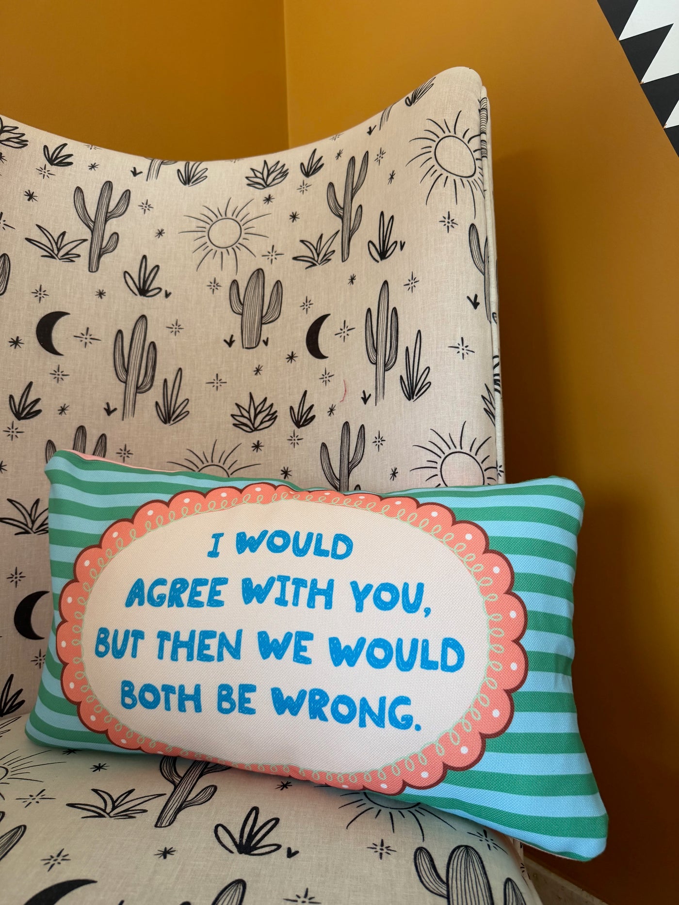 The Witty Comeback Cushion
