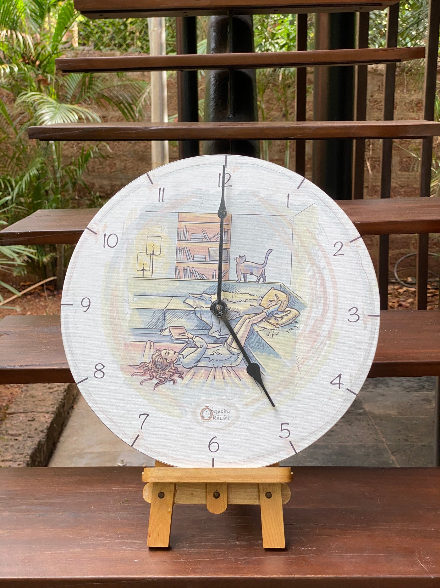 Reading Retreat Clock