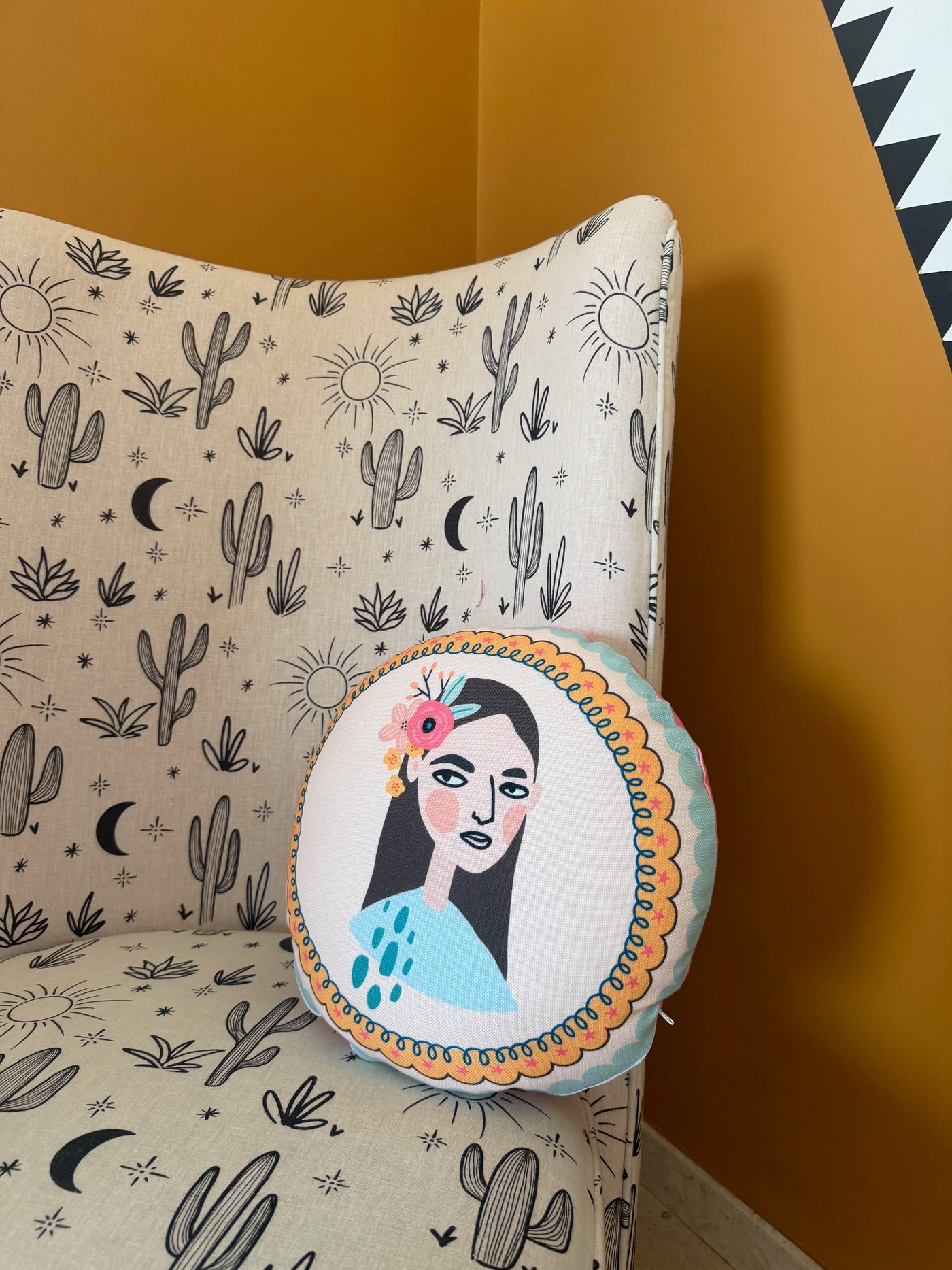 The Scandinavian Bloom Cushion