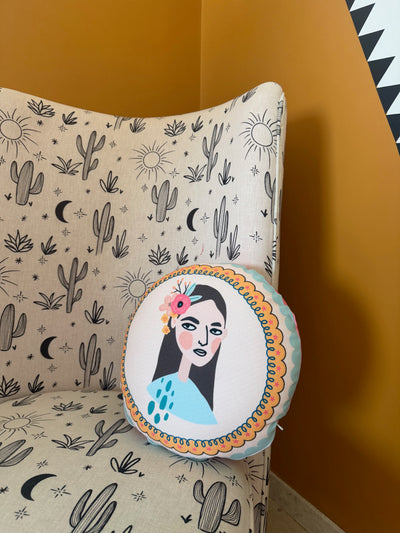 The Scandinavian Bloom Cushion