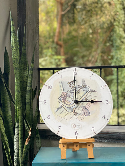 Relaxing Reads Clock