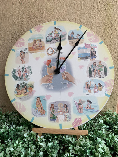 Summer Bliss Clock