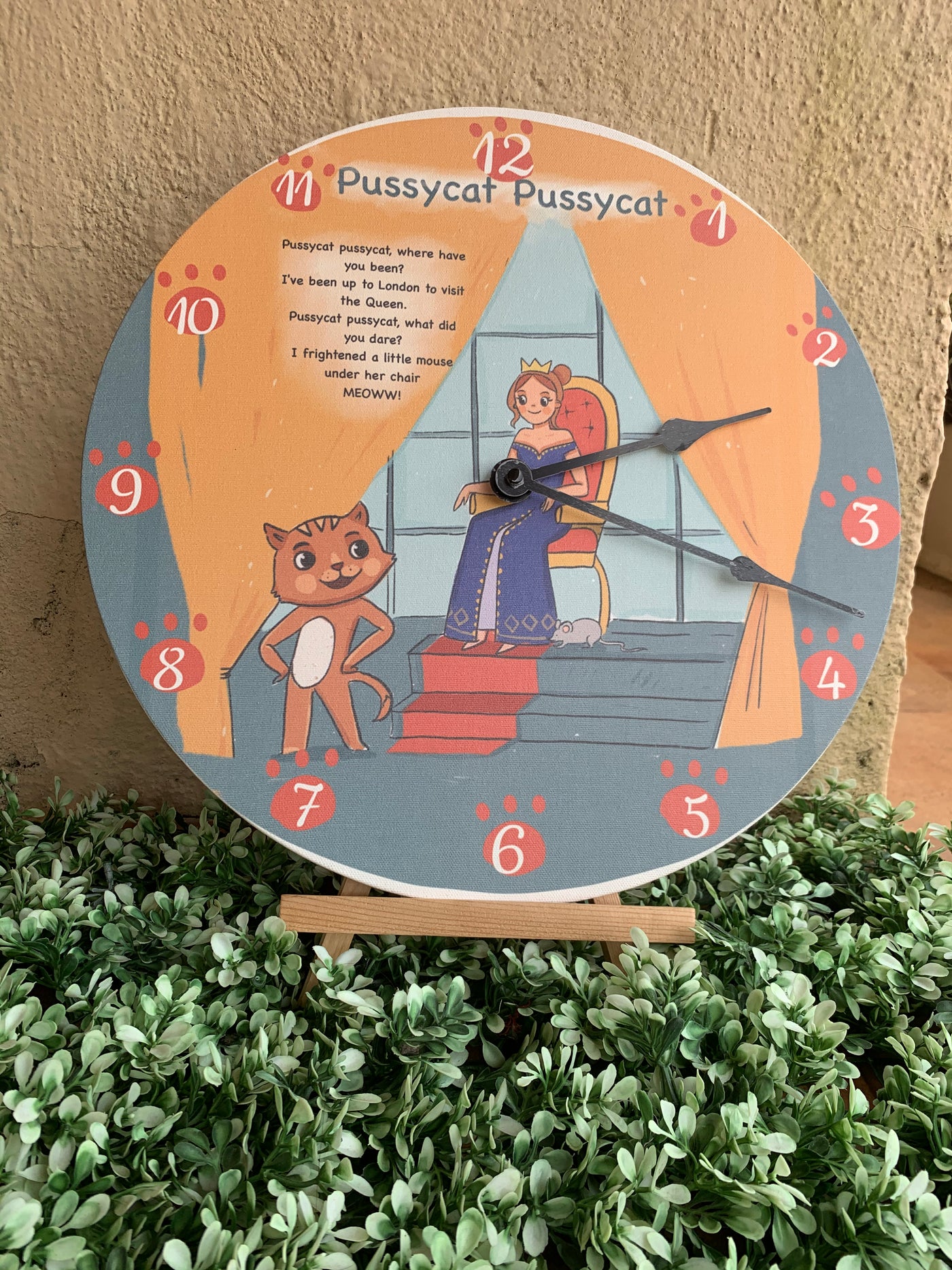 Pussycat Pussycat Clock