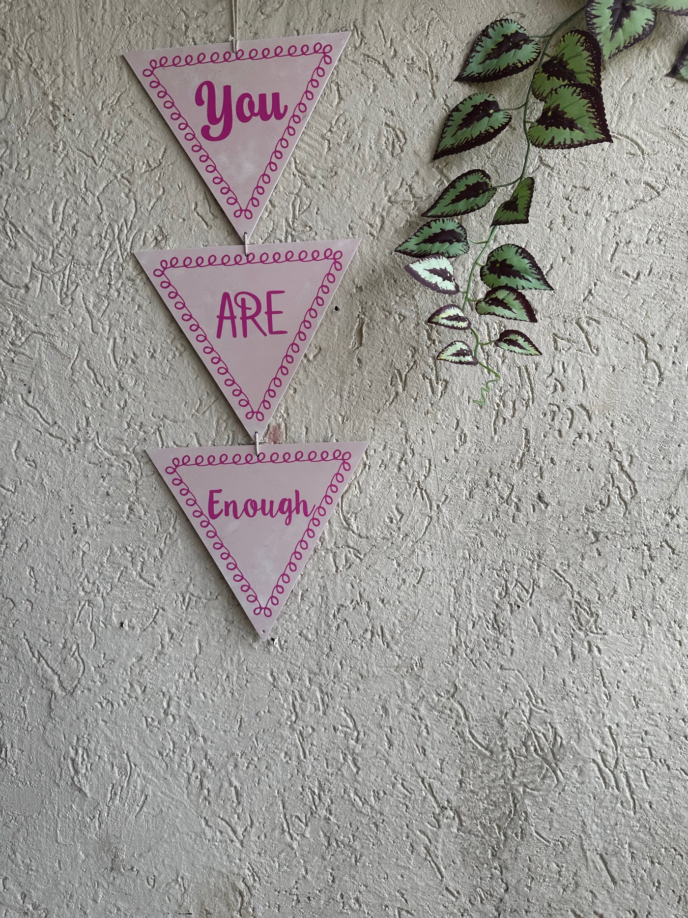 You Are Enough Minimalist Wall Art