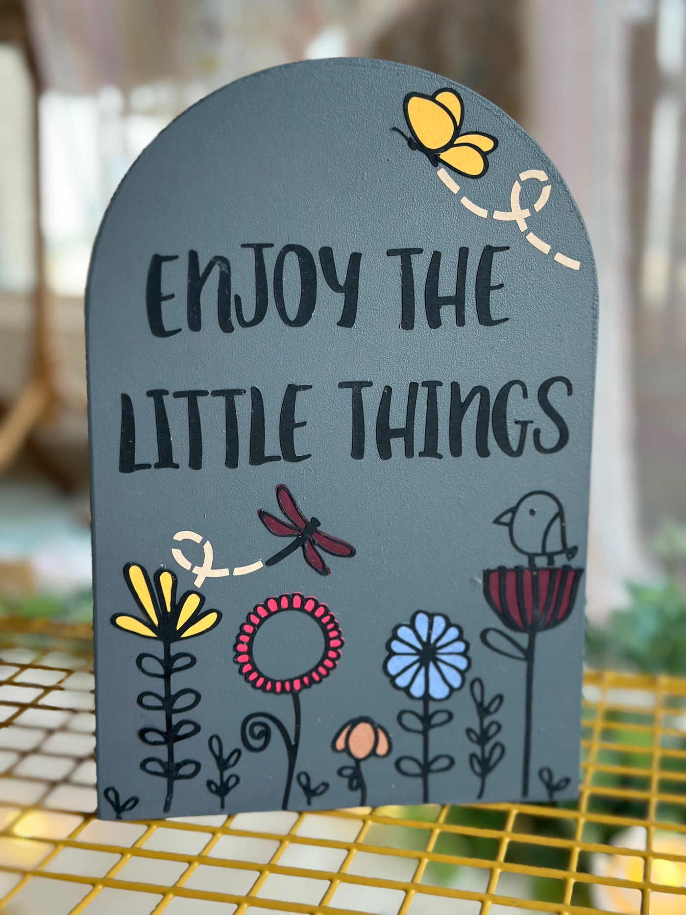 Enjoy the little things Desk/Wall Vase