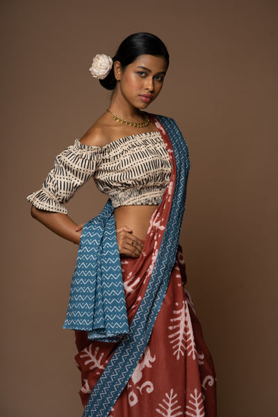 Chic in the Valley Cotton Sari