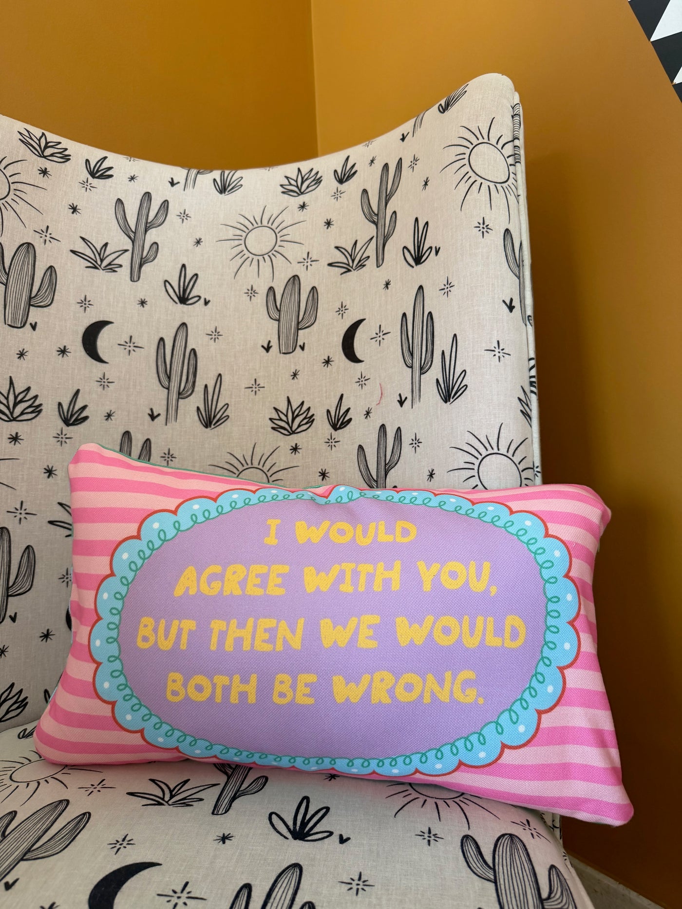 The Witty Comeback Cushion