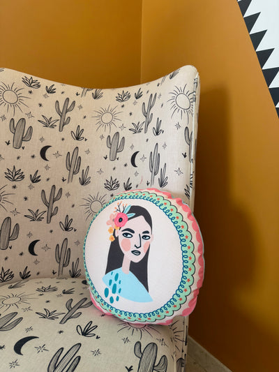 The Scandinavian Bloom Cushion