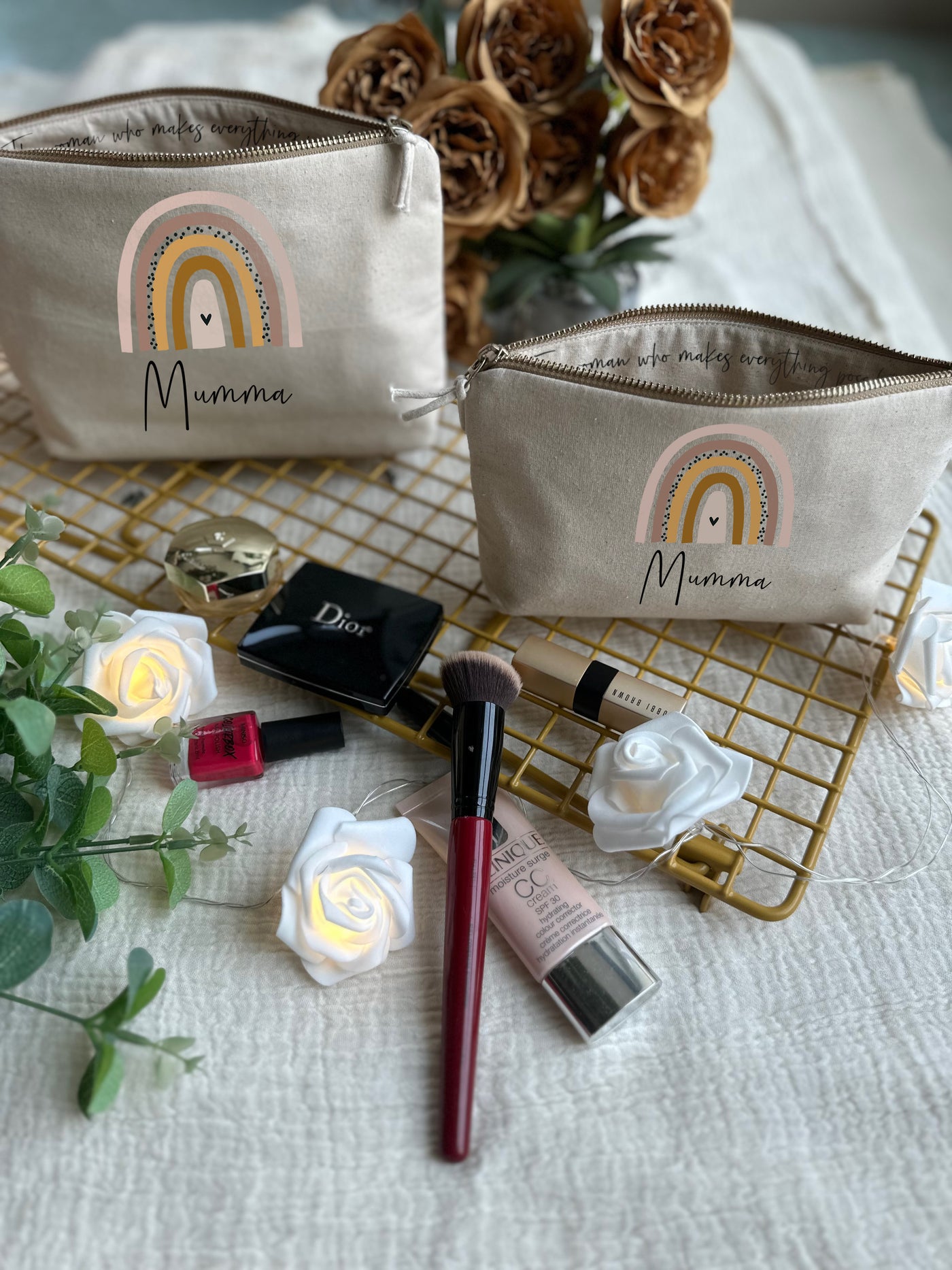 Chasing Rainbows Makeup Pouch