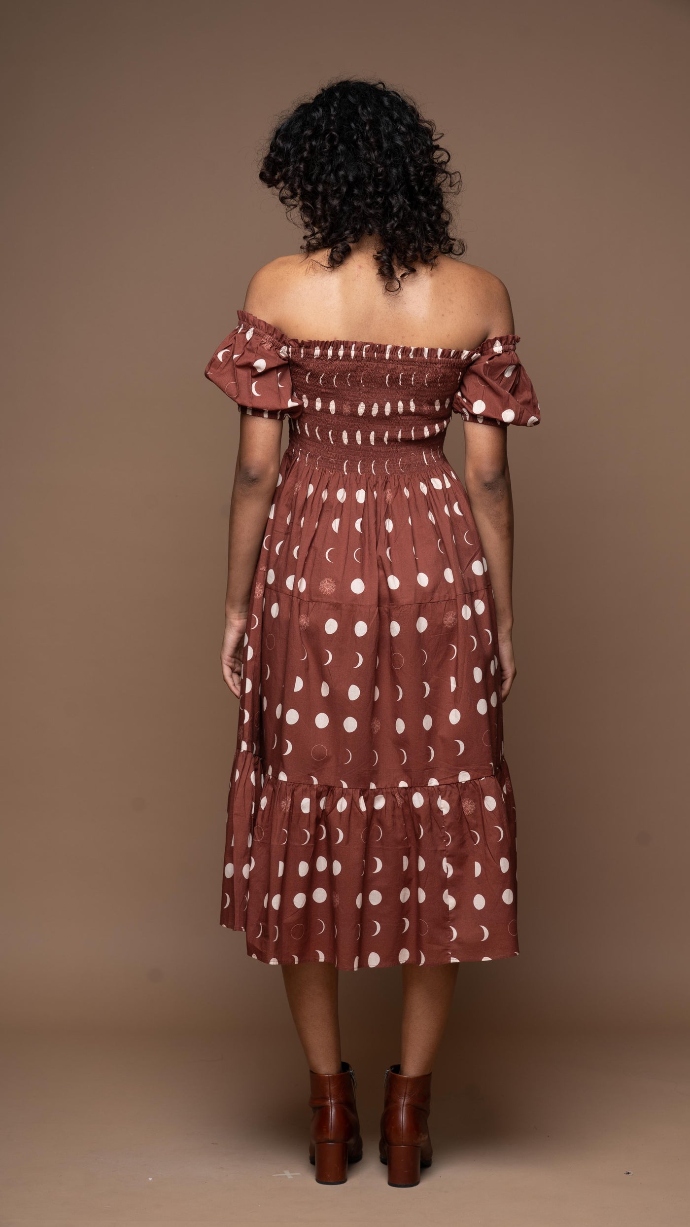 Easy Elegance Midi Dress in I will be back Pattern