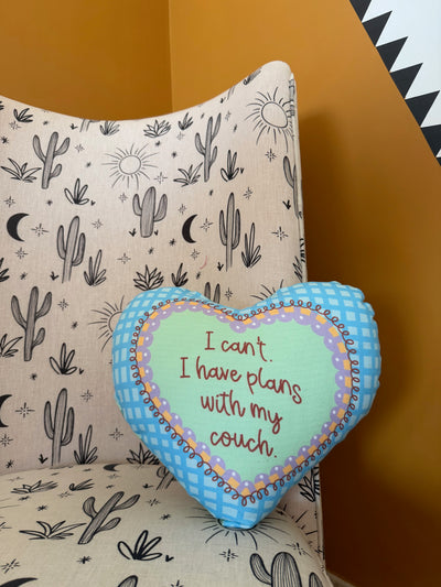 The Stay Home Plans Cushion