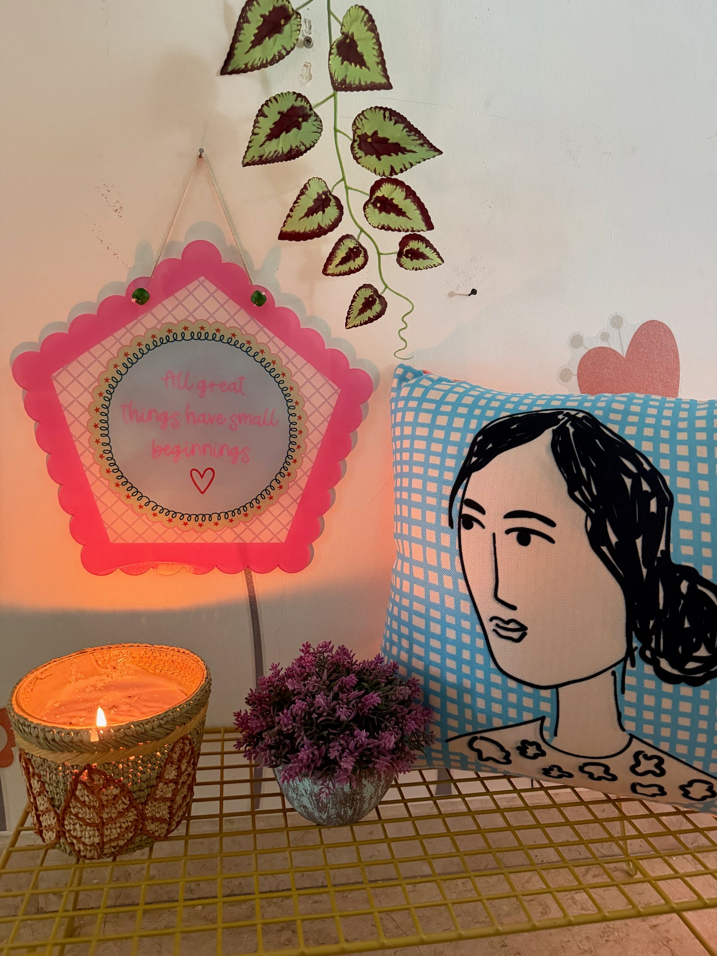 The Thoughtful Gaze Cushion