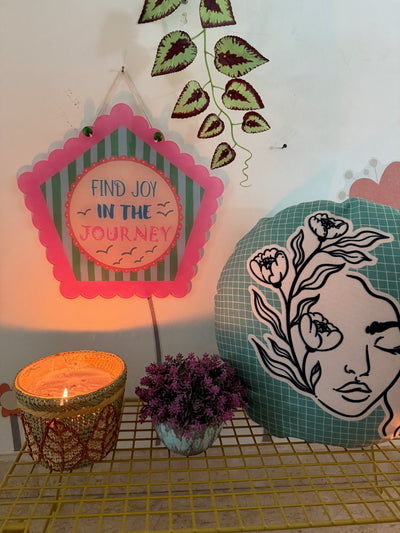 The Floral Aura Cushion