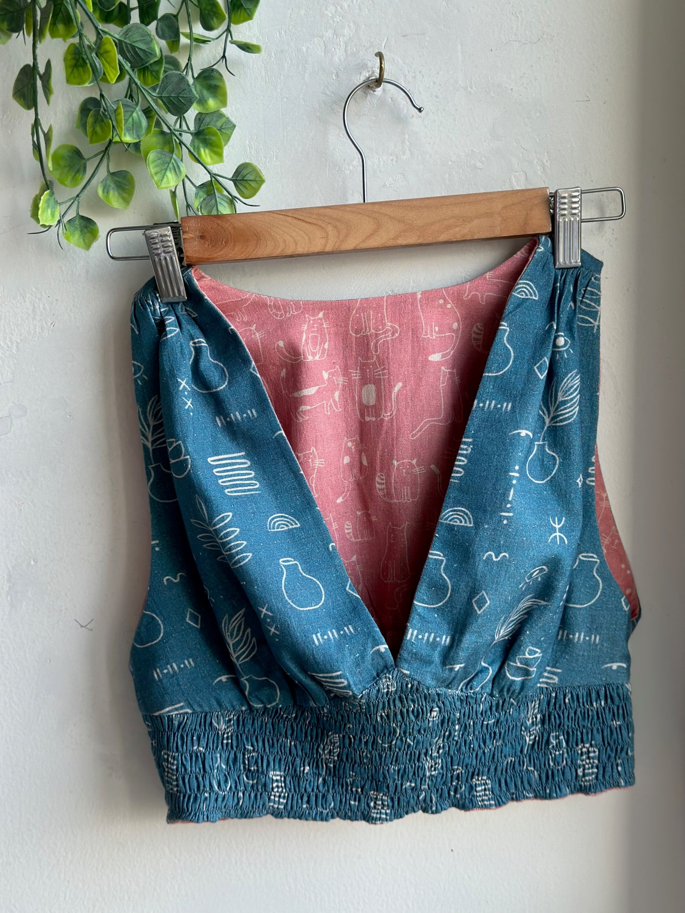 Artful Strokes Linen Sari