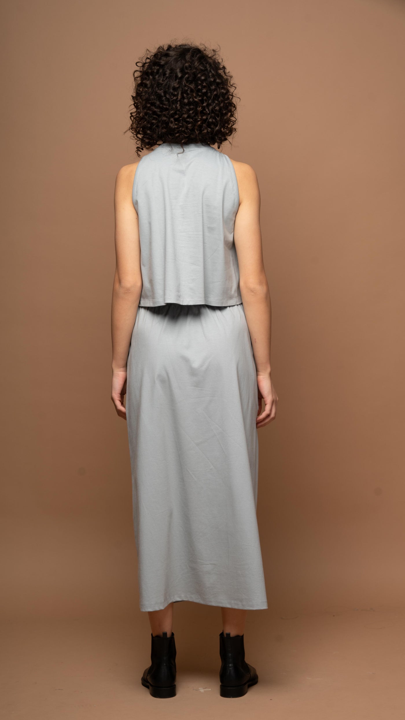 Morning Mist - Soft Gray-Blue Co-ord