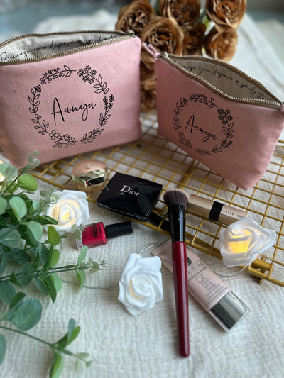 Whispering Wreath Cosmetic Pouch