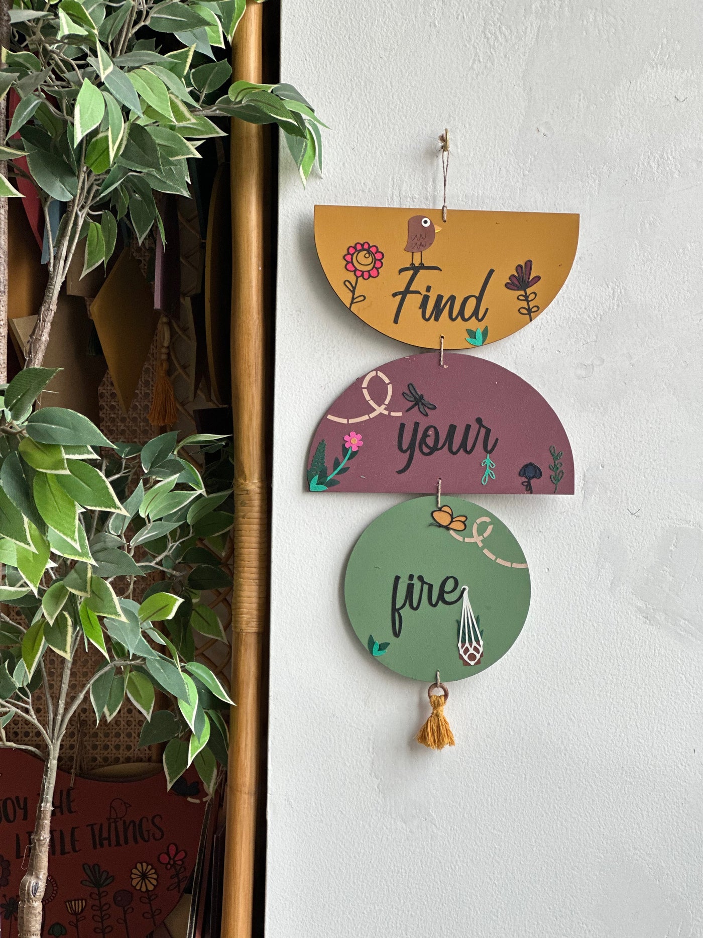 Find your fire Enchanted wall art